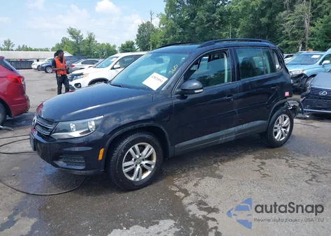 2017 Volkswagen Tiguan 2.0T/2.0T S из США, поврежденный, VIN WVGBV7AX7HK021891